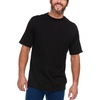 image:image100 Merino Wool Mens Lightweight TShirt  Crew Neck Short Sleeve ShirtBlack