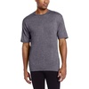 image:image100 Merino Wool Mens Lightweight TShirt  Crew Neck Short Sleeve ShirtCharcoal Grey