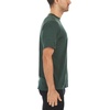 image:image100 Merino Wool Mens Lightweight TShirt  Crew Neck Short Sleeve ShirtForest Green