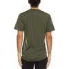 image:image100 Merino Wool Mens Lightweight TShirt  Crew Neck Short Sleeve ShirtOlive Drab