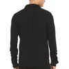 image:image100 Merino Wool Mens Long Sleeve Knit Button Up  Full Length Button Front Closure  Regular FitBlack
