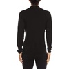 image:image100 Merino Wool Mens Midweight Mock Neck  Base Layer Top  Warm Under ShirtBlack