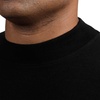 image:image100 Merino Wool Mens Midweight Mock Neck  Base Layer Top  Warm Under ShirtBlack