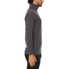 image:image100 Merino Wool Mens Turtleneck  Midweight Long Sleeve Base LayerCharcoal Gray