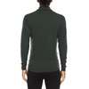 image:image100 Merino Wool Mens Turtleneck  Midweight Long Sleeve Base LayerForest Green