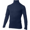image:image100 Merino Wool Mens Turtleneck  Midweight Long Sleeve Base LayerNavy