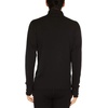 image:image100 Merino Wool Quarter Zip  Mens Expedition Weight Mid Layer  Moisture Wicking  Anti OdorBlack