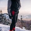 image:image100 Merino Wool Zip Off Base Layer 34 Bottoms  Mens Expedition Weight Thermal UnderwearBlack