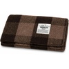 image:imageCamp Throw Blanket  80 Recycled Wool  Buffalo Plaid  Warm Throw Blanket  Thick  Washable  62W x 80L  Brown and Tan PlaidBrown  Tan