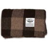 image:imageCamp Throw Blanket  80 Recycled Wool  Buffalo Plaid  Warm Throw Blanket  Thick  Washable  62W x 80L  Brown and Tan PlaidBrown  Tan