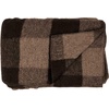 image:imageCamp Throw Blanket  80 Recycled Wool  Buffalo Plaid  Warm Throw Blanket  Thick  Washable  62W x 80L  Brown and Tan PlaidBrown and Tan Plaid