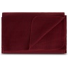 image:imageCamp Throw Blanket  80 Recycled Wool  Buffalo Plaid  Warm Throw Blanket  Thick  Washable  62W x 80L  Brown and Tan PlaidBurgundy