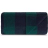 image:imageCamp Throw Blanket  80 Recycled Wool  Buffalo Plaid  Warm Throw Blanket  Thick  Washable  62W x 80L  Brown and Tan PlaidGreen and Blue