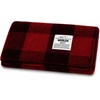 image:imageCamp Throw Blanket  80 Recycled Wool  Buffalo Plaid  Warm Throw Blanket  Thick  Washable  62W x 80L  Brown and Tan PlaidRed and Black Plaid