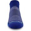 image:imageElite Mountain Heritage Wool Socks  Running No Show Tab Micro WeightBlue