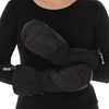 image:imageHeavyweight Mittens  Ski Mitts  Warm Breathable Winter Mittens  Wool InsulationBlack