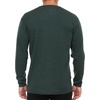 image:imageMens Long Sleeve VNeck  100 Merino Wool Base Layer  Casual Shirt  Under Layer  MidlayerForest Green