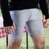 image:imageMens Merino Wool Midway Boxer Briefs  Everyday Wear  Breathable UnderwearAsh Gray