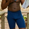 image:imageMens Merino Wool Midway Boxer Briefs  Everyday Wear  Breathable UnderwearNavy Blue