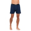 image:imageMens Micro Weight Woolverino Boxer Shorts 84 Merino Wool 12 Nylon 4 SpandexNavy Blue