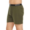 image:imageMens Micro Weight Woolverino Boxer Shorts 84 Merino Wool 12 Nylon 4 SpandexOlive Drab