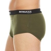 image:imageMens Micro Weight Woolverino Briefs 84 Merino Wool 12 Nylon 4 SpandexOlive Drab