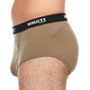 image:imageMens Micro Weight Woolverino Briefs 84 Merino Wool 12 Nylon 4 SpandexTan 499
