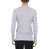 image:imageMens Midweight Base Layer Long Sleeve Shirt  85 Merino Wool  Moisture Wicking CrewAsh Gray