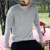 image:imageMens Midweight Base Layer Long Sleeve Shirt  85 Merino Wool  Moisture Wicking CrewAsh Gray