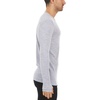 image:imageMens Midweight Base Layer Long Sleeve Shirt  85 Merino Wool  Moisture Wicking CrewAsh Gray