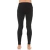 image:imageMens Midweight Flyless Running Tights  85 Merino Wool  Base Layer BottomsBlack