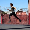 image:imageMens Midweight Flyless Running Tights  85 Merino Wool  Base Layer BottomsBlack