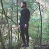 image:imageMens Midweight Flyless Running Tights  85 Merino Wool  Base Layer BottomsBlack