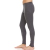 image:imageMens Midweight Flyless Running Tights  85 Merino Wool  Base Layer BottomsCharcoal Gray