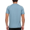 image:imageMerino Wool Mens Micro Weight Raglan TShirt  Short Sleeve Athletic Shirt  AntiOdor  Moisture WickingSlate Blue