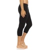 image:imageMerino Wool Three Quarter Skiing Base Layer Pants  Mens Thermal BottomsBlack