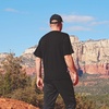image:imageMinus33 Merino Wool 704 Sentinel Mens Midweight Short Sleeve Crew  No Itch Renewable FabricBlack