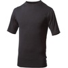 image:imageMinus33 Merino Wool 704 Sentinel Mens Midweight Short Sleeve Crew  No Itch Renewable FabricBlack
