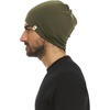 image:imageMinus33 Merino Wool Micro Weight Reversible BeanieOlive Drab  Black
