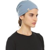 image:imageMinus33 Merino Wool Micro Weight Reversible BeanieSlate Blue  Ash Gray
