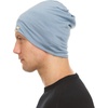 image:imageMinus33 Merino Wool Micro Weight Reversible BeanieSlate Blue  Ash Gray