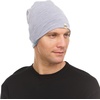 image:imageMinus33 Merino Wool Micro Weight Reversible BeanieSlate Blue  Ash Gray