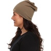image:imageMinus33 Merino Wool Micro Weight Reversible BeanieTan 499  Olive Drab