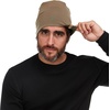 image:imageMinus33 Merino Wool Micro Weight Reversible BeanieTan 499  Olive Drab