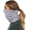 image:imageMinus33 Merino Wool Micro Weight Woolverino Multiclava  Multifunctional Headwear  UV Protection  Hiking Neck GaiterAsh Gray