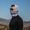image:imageMinus33 Merino Wool Micro Weight Woolverino Multiclava  Multifunctional Headwear  UV Protection  Hiking Neck GaiterAsh Gray