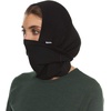 image:imageMinus33 Merino Wool Micro Weight Woolverino Multiclava  Multifunctional Headwear  UV Protection  Hiking Neck GaiterBlack