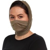 image:imageMinus33 Merino Wool Micro Weight Woolverino Multiclava  Multifunctional Headwear  UV Protection  Hiking Neck GaiterTan 499