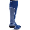 image:imageMinus33 Merino Wool Mountain Heritage Elite Light Snowboard Socks  Made in the USA  NoSlip Over the Calf SocksBlue