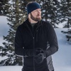 image:imageMinus33 Merino Wool Trailblazer Mens Full Zip Hoodie  No Itch Renewable FabricBlackCharcoal Gray